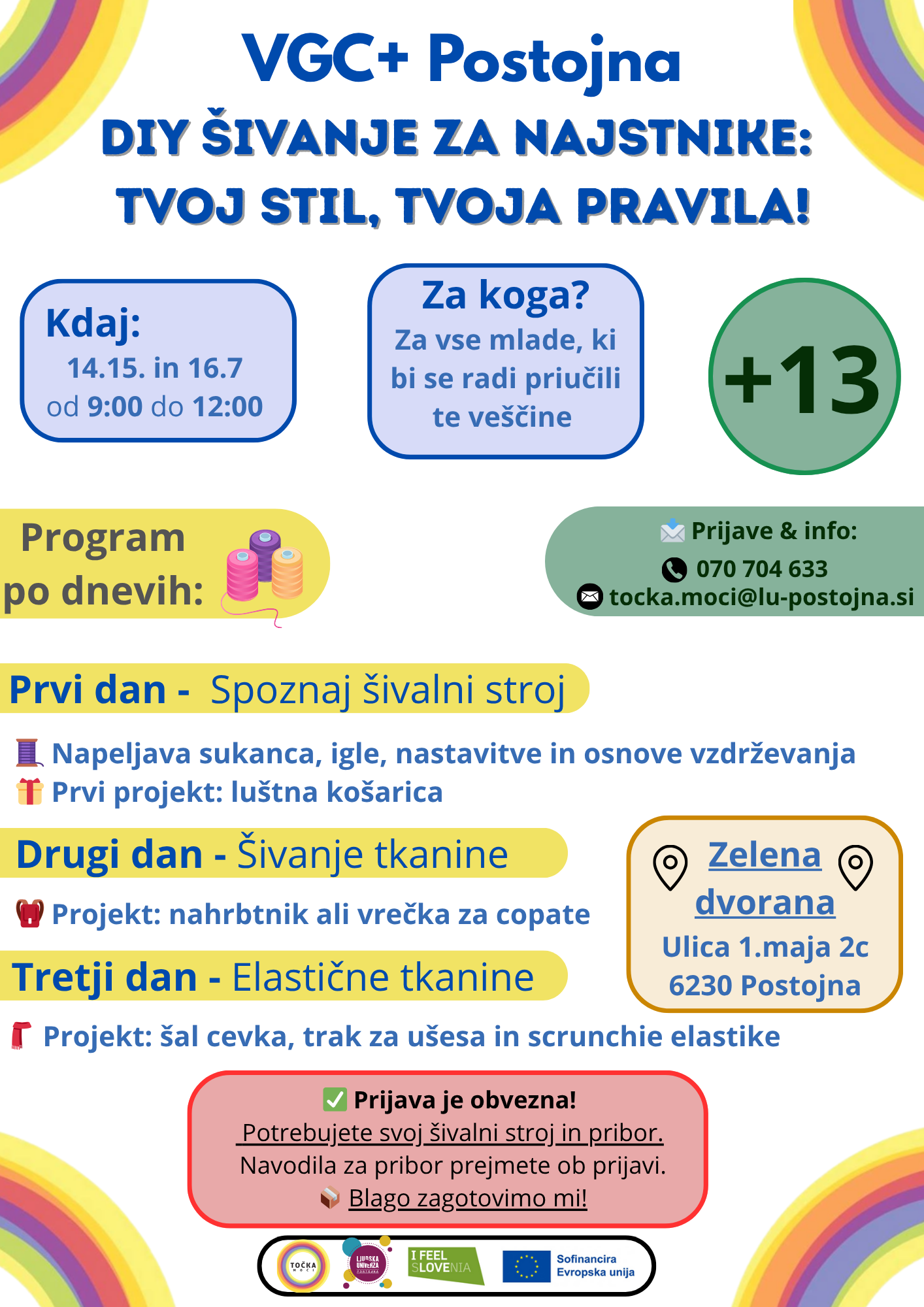Šivanja za najstnike (1)